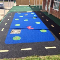 Experts in Playground Flooring in Oxhill 13