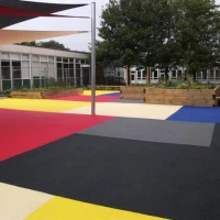 Playground Flooring Construction in Abbess Roding 6