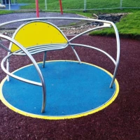 Rubber Playground Mulch in Bledlow 10