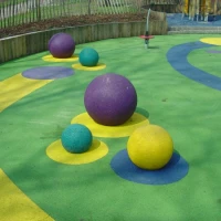 Rubber Playground Mulch in Binscombe 17